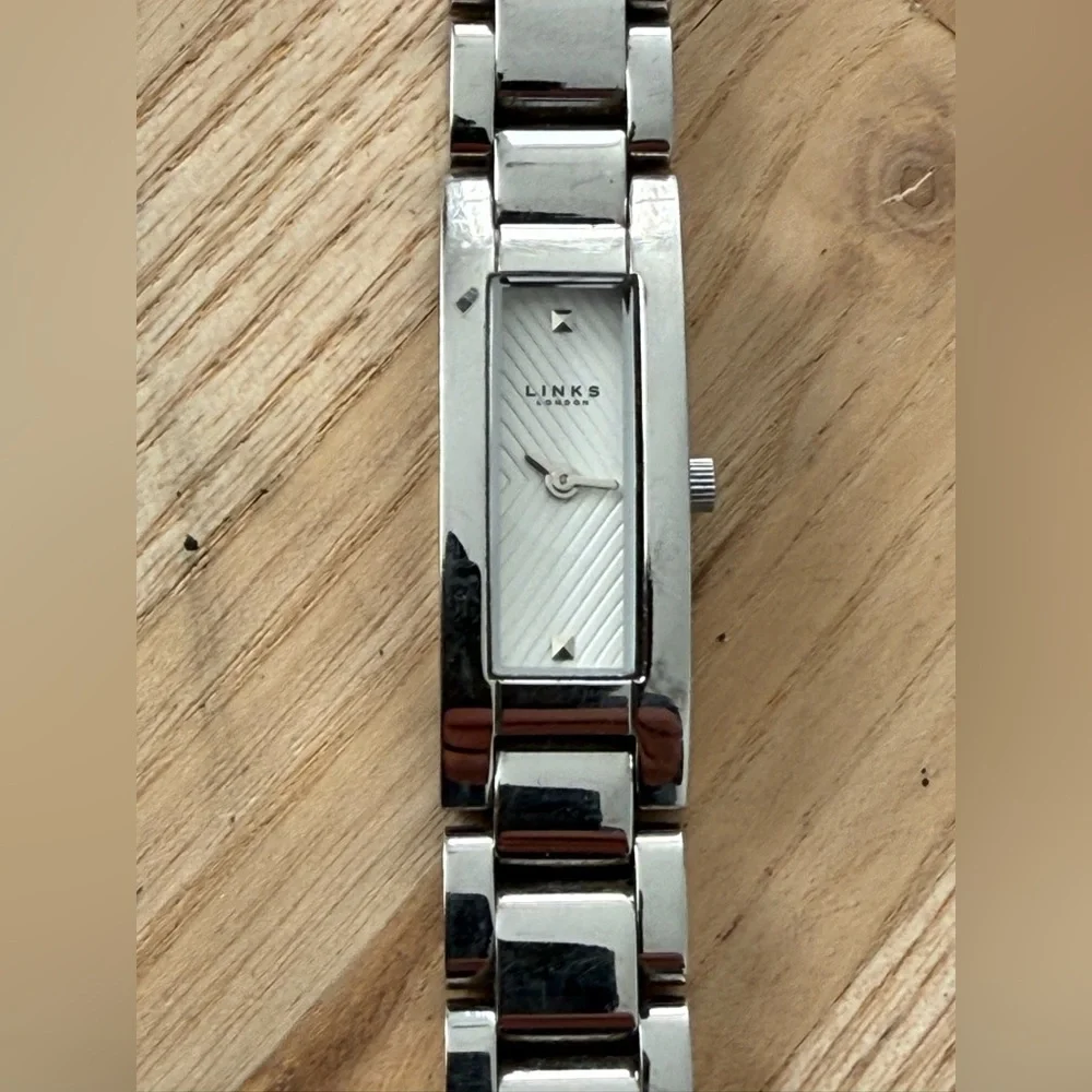Links of London Salene Ladies Luxury Watch Stainless Bracelet Case White Dial